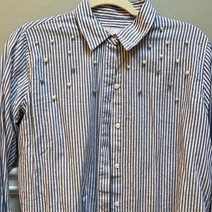 Rails Pearl Button Down